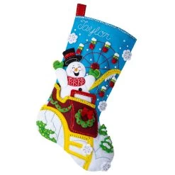 Bucilla Polar-Coaster Ride Stocking Kit