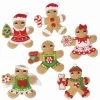 Bucilla Dressed Up Gingerbread Felt & Sequin Kit 1 Bucilla Dressed Up Gingerbread Felt & Sequin Kit -Handicraft Shop 500361 45554.1695648552