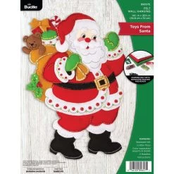 Bucilla Toys From Santa Felt & Sequin Kit -Handicraft Shop 500362 3 87264.1695648555