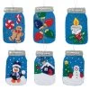 Felt Street Christmas Mason Jars I Ornaments Felt & Sequin Kit 1 Felt Street Christmas Mason Jars I Ornaments Felt & Sequin Kit -Handicraft Shop 503201 38979.1693457069