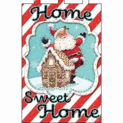 Design Works Gingerbread Santa Felt & Sequin Kit
