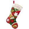 Bucilla Elegant Patchwork Stocking Kit 2 Bucilla Elegant Patchwork Stocking Kit -Handicraft Shop 509261 31491.1693458057
