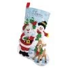 Bucilla Santa's Gathering Stocking Kit 2 Bucilla Santa's Gathering Stocking Kit -Handicraft Shop 509308 79041.1693458166