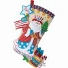 Bucilla Stars & Stripes Santa Stocking Kit 2 Bucilla Stars & Stripes Santa Stocking Kit -Handicraft Shop 509472 35901.1693458250