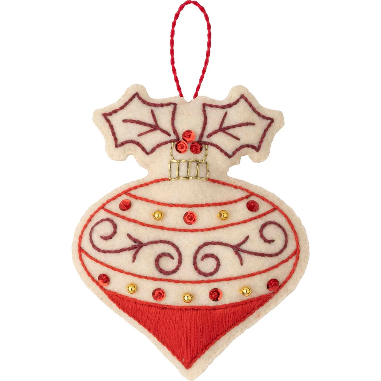 Bucilla Classic Christmas Felt & Sequin Kit 4 Bucilla Classic Christmas Felt & Sequin Kit - Image 2