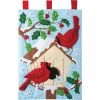 Bucilla Cardinal Birdhouse Felt & Sequin Kit 1 Bucilla Cardinal Birdhouse Felt & Sequin Kit -Handicraft Shop 509514 98097.1693458269