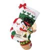 Bucilla Santa's Christmas Carols Stocking Kit -Handicraft Shop 509539 68322.1693458284