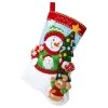 Bucilla Festive Sweater Snowman Stocking Kit 1 Bucilla Festive Sweater Snowman Stocking Kit -Handicraft Shop 509541 76644.1693458291