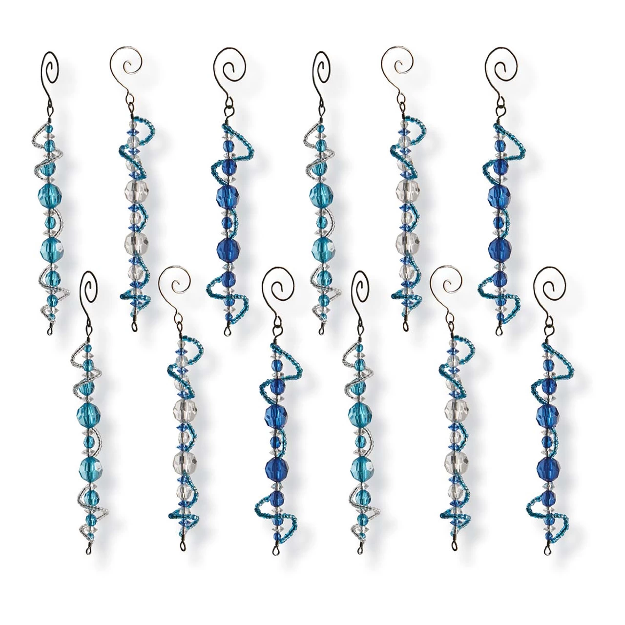 Sunrise Craft & Hobby Winter Swirls Teardrop Ornament Kit 3 Sunrise Craft & Hobby Winter Swirls Teardrop Ornament Kit