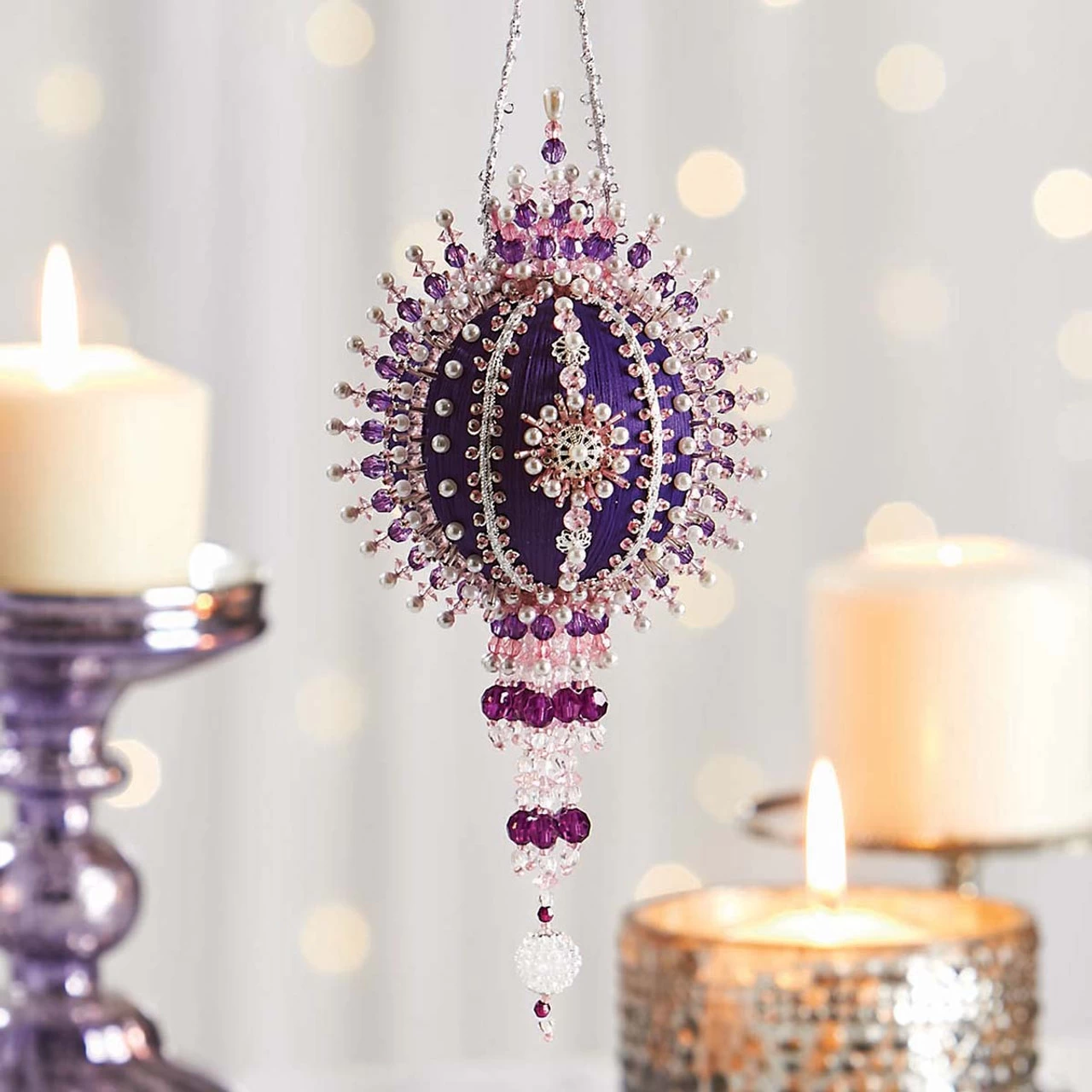 Herrschners Enchanted Fantasy #66 Collector Ornament Kit 3 Herrschners Enchanted Fantasy #66 Collector Ornament Kit