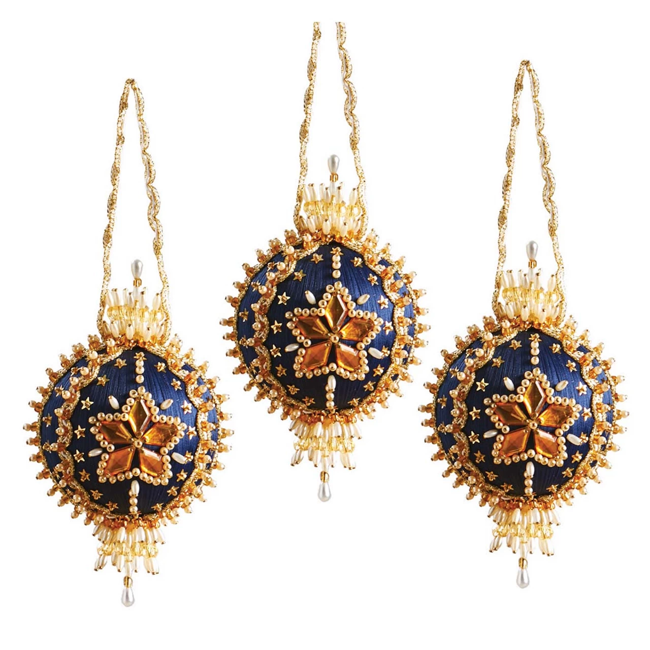 Sunrise Craft & Hobby Freedom Star Satin Ornament Kit 3 Sunrise Craft & Hobby Freedom Star Satin Ornament Kit