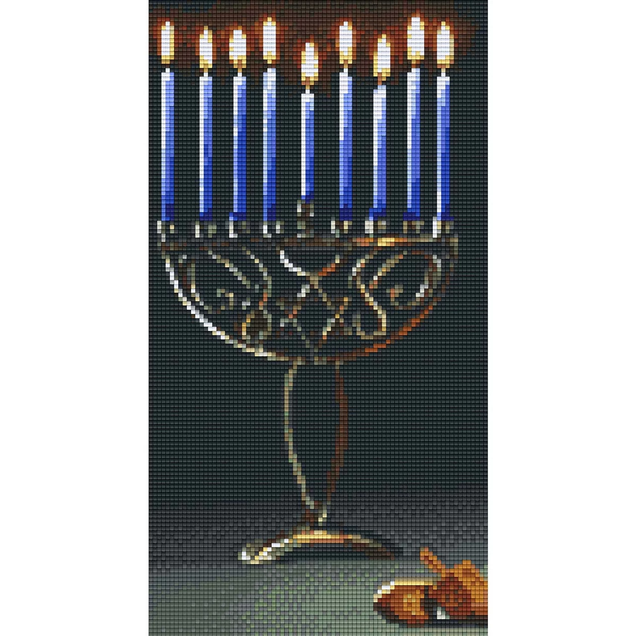 PixelHobby Hanukkah Mosaic Art Kit 3 PixelHobby Hanukkah Mosaic Art Kit