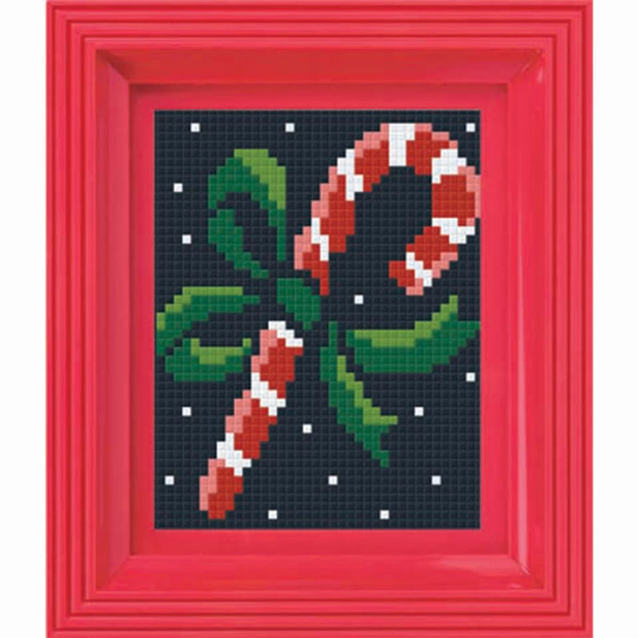 PixelHobby Candy Cane Mosaic Art Kit 3 PixelHobby Candy Cane Mosaic Art Kit