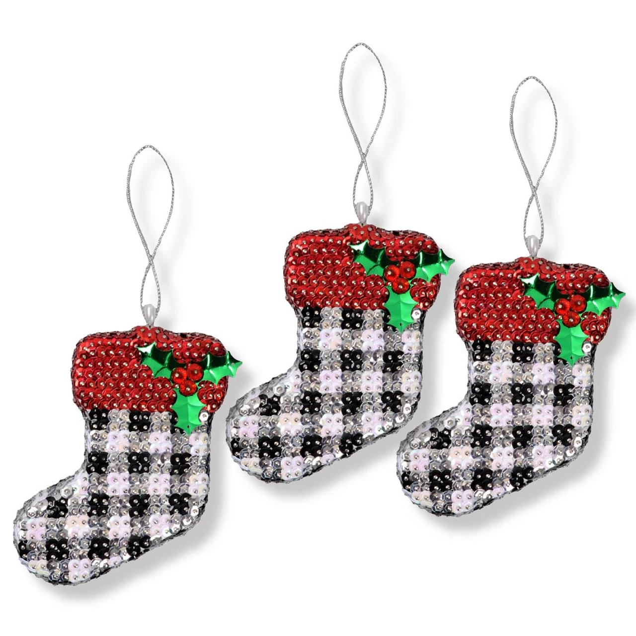 Sunrise Craft & Hobby Farmhouse Stocking Ornament Kit 3 Sunrise Craft & Hobby Farmhouse Stocking Ornament Kit