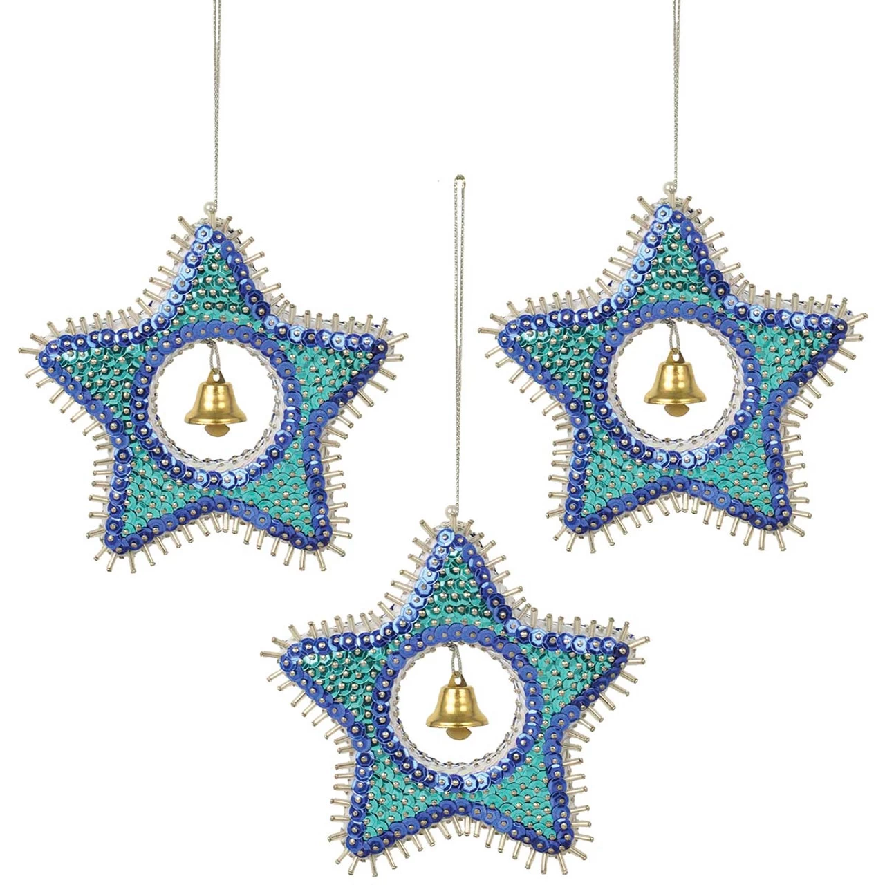Herrschners Winter Shimmer Ornament Kit 3 Herrschners Winter Shimmer Ornament Kit