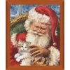 PixelHobby Santa & Kitten Mosaic Art Kit 2 PixelHobby Santa & Kitten Mosaic Art Kit -Handicraft Shop 511111 33833.1693459230