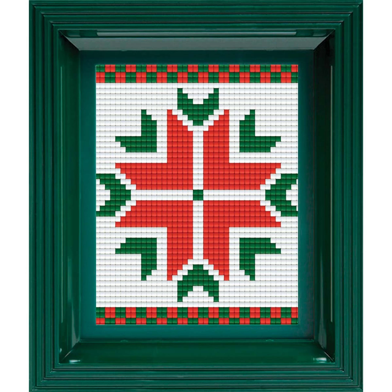 PixelHobby Snowflake 2 Starter Mosaic Art Kit 3 PixelHobby Snowflake 2 Starter Mosaic Art Kit