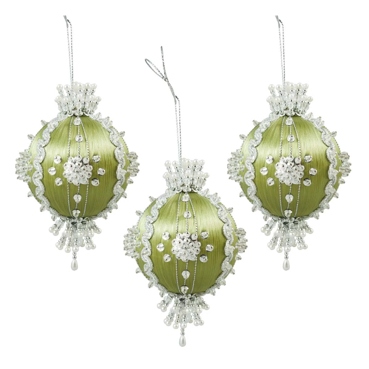 Herrschners Snowy Evergreen Ornament Kit 3 Herrschners Snowy Evergreen Ornament Kit