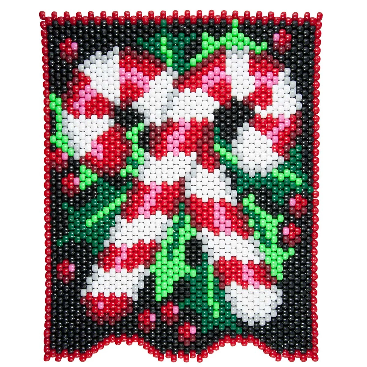 Herrschners Candy Cane Delight Pony Bead Kit 3 Herrschners Candy Cane Delight Pony Bead Kit