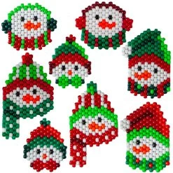Herrschners The Snow Family Pony Bead Kit