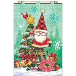 Design Works Christmas Gnome Felt & Sequin Kit