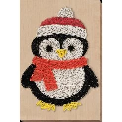 Abris Art Penguin String Art Kit
