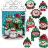 Herrschners Snow Family Banner & Ornament & Free Hanger, Set Of 3 Pony Bead Kit 2 Herrschners Snow Family Banner & Ornament & Free Hanger, Set Of 3 Pony Bead Kit -Handicraft Shop 519575 00525.1695768888