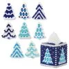 Herrschners Snowy Nights Tissue Box & Ornament, Set Of 2 Pony Bead Kit 2 Herrschners Snowy Nights Tissue Box & Ornament, Set Of 2 Pony Bead Kit -Handicraft Shop 519594 37792.1693461016