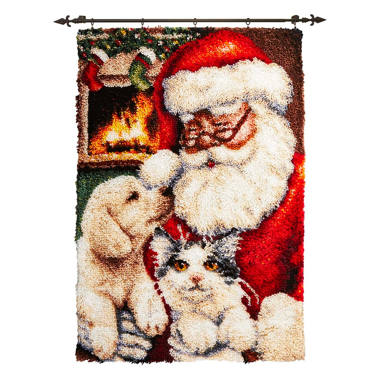 Herrschners Santa & Friends Latch Hook Kit 3 Herrschners Santa & Friends Latch Hook Kit