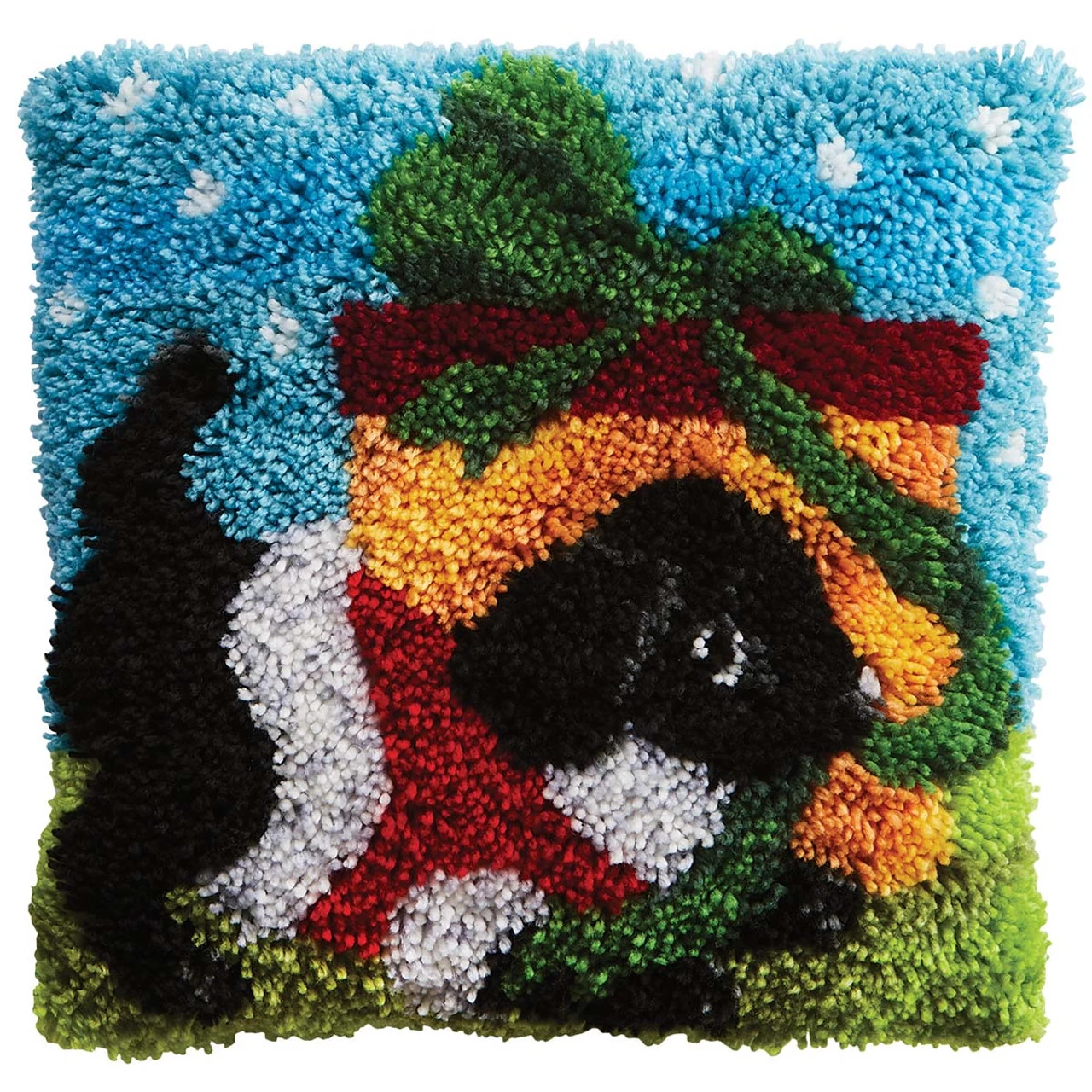 Herrschners Playful Puppy Latch Hook Kit 3 Herrschners Playful Puppy Latch Hook Kit