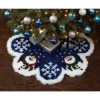 Herrschners Snow Happy Tree Skirt Latch Hook Kit 1 Herrschners Snow Happy Tree Skirt Latch Hook Kit -Handicraft Shop 552130 97282.1693464432