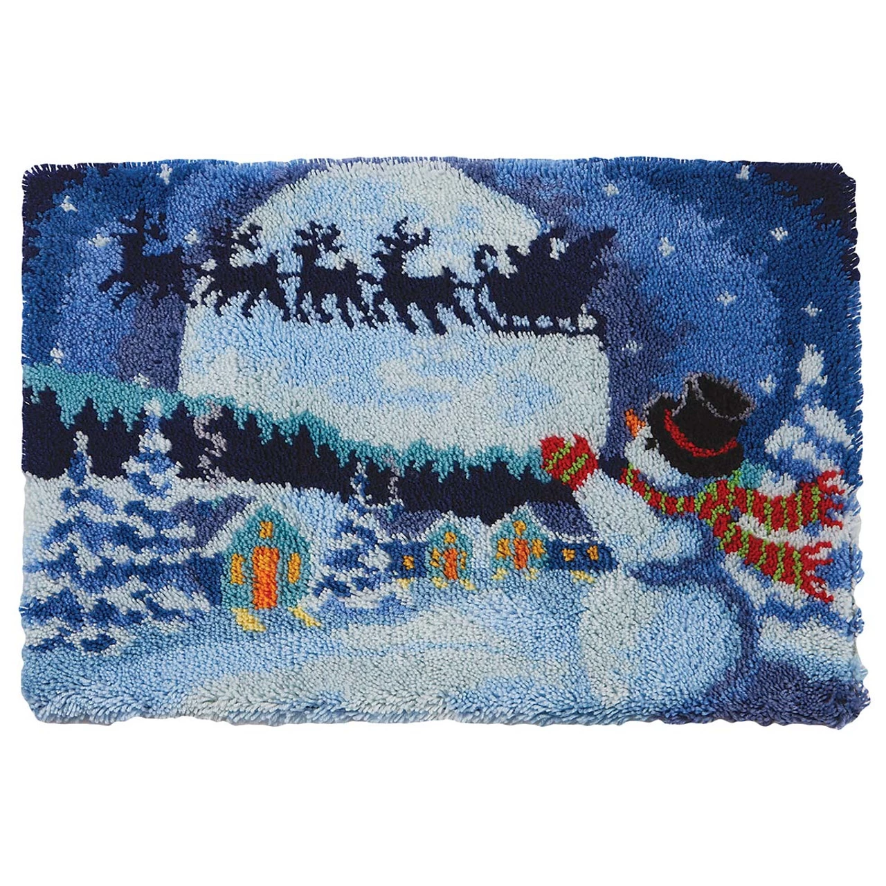 Herrschners Goodnight, Santa Latch Hook Kit 3 Herrschners Goodnight, Santa Latch Hook Kit