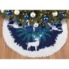 Herrschners Snowy Nights Tree Skirt Latch Hook Kit -Handicraft Shop 552235 66647.1695648813