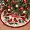 Herrschners Cardinal Twosome II Tree Skirt Latch Hook Kit 1 Herrschners Cardinal Twosome II Tree Skirt Latch Hook Kit -Handicraft Shop 558109 69526.1693464685