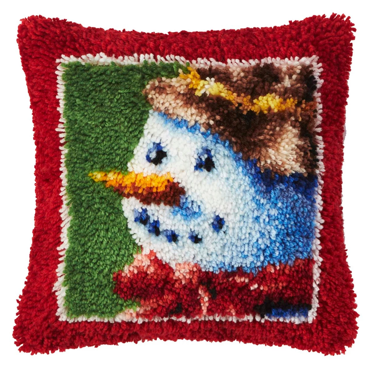Herrschners Snowman Fever Latch Hook Kit 3 Herrschners Snowman Fever Latch Hook Kit