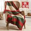 Herrschners Amaryliss Holiday Afghan Crochet Kit -Handicraft Shop 584961 11290.1693468021