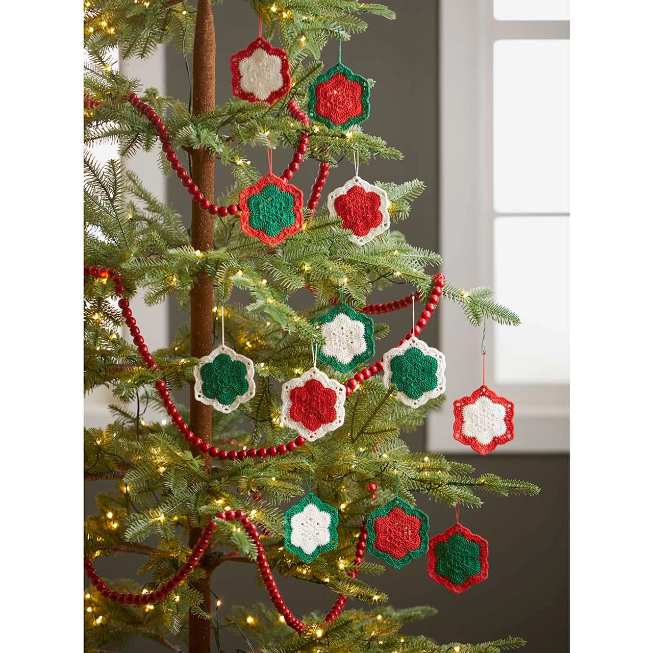 Herrschners Vintage Motif Christmas Ornaments Crochet Kit 3 Herrschners Vintage Motif Christmas Ornaments Crochet Kit