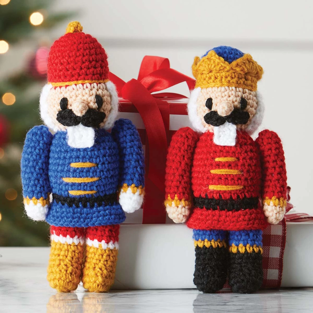 Herrschners Charming Nutcrackers Crochet Kit 3 Herrschners Charming Nutcrackers Crochet Kit