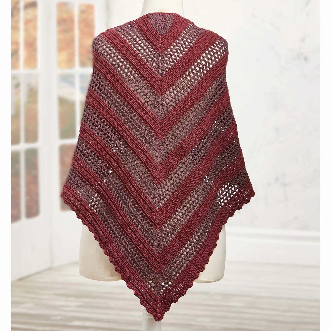 Willow Yarns Athena Shawl Crochet Yarn Kit 4 Willow Yarns Athena Shawl Crochet Yarn Kit - Image 2